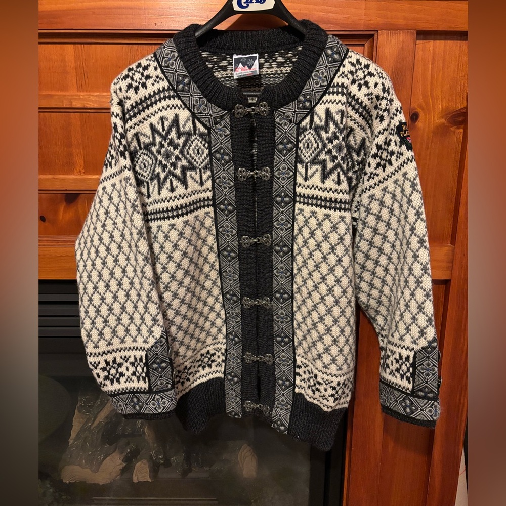 Dale of Norway Wool Knit Cardigan